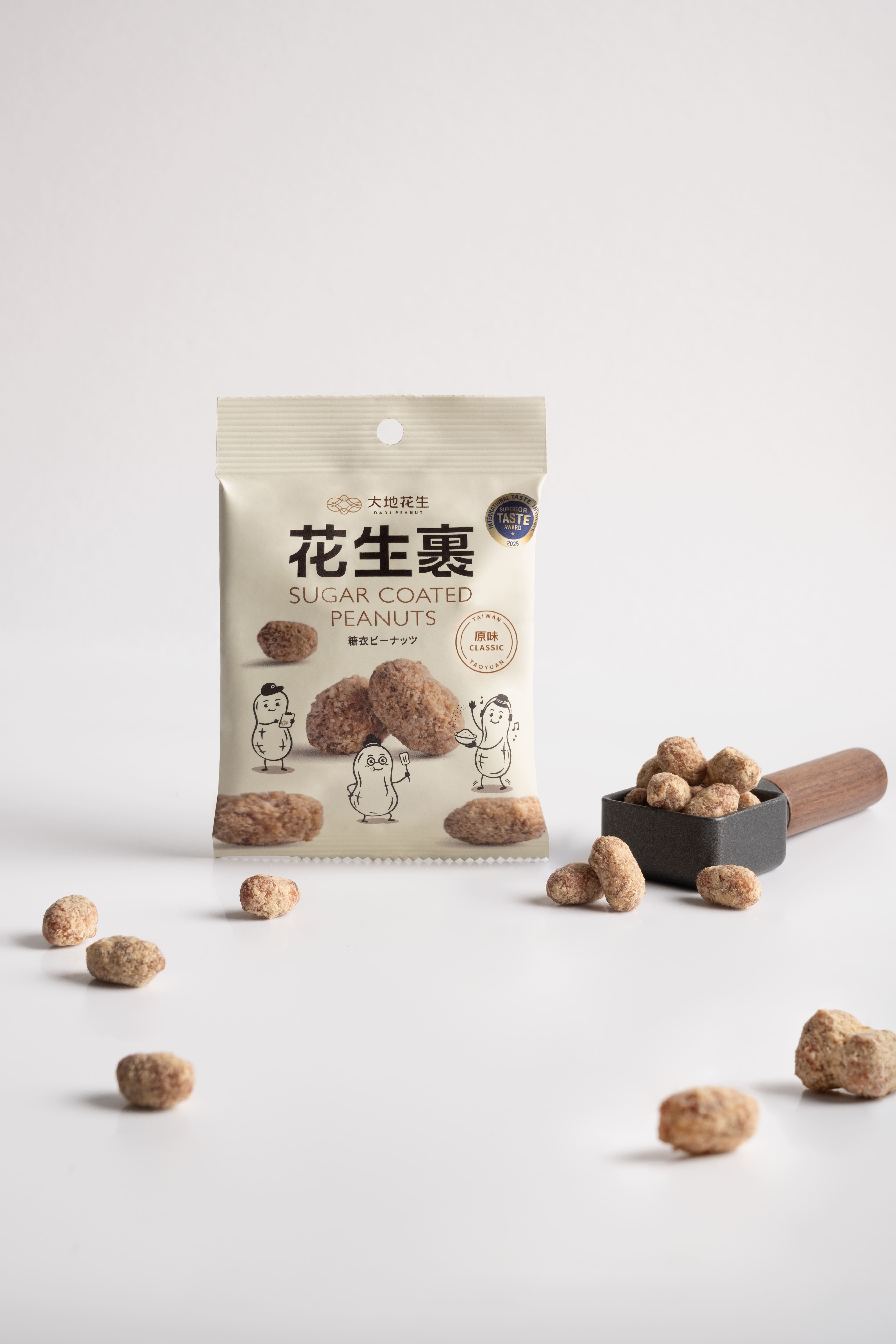 大地花生花生裹原味 40g 隨手包