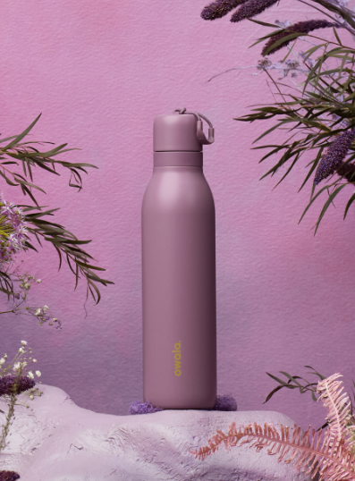 【預購】OWALA H073118 FreeSip® Twist 保溫水樽 (710ml/紫色)