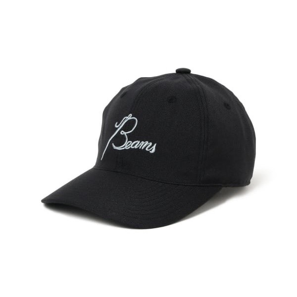 -(B05)-NEEDLES X BEAMS BASEBALL CAP 電繡 棒球帽 黑色/深藍-114121263341988