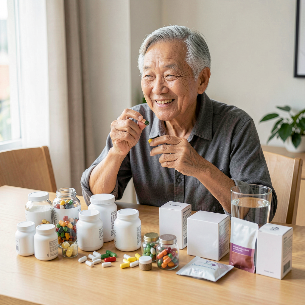 熟齡保健食品怎麼選?掌握5大營養關鍵,陪你維持健康與活力