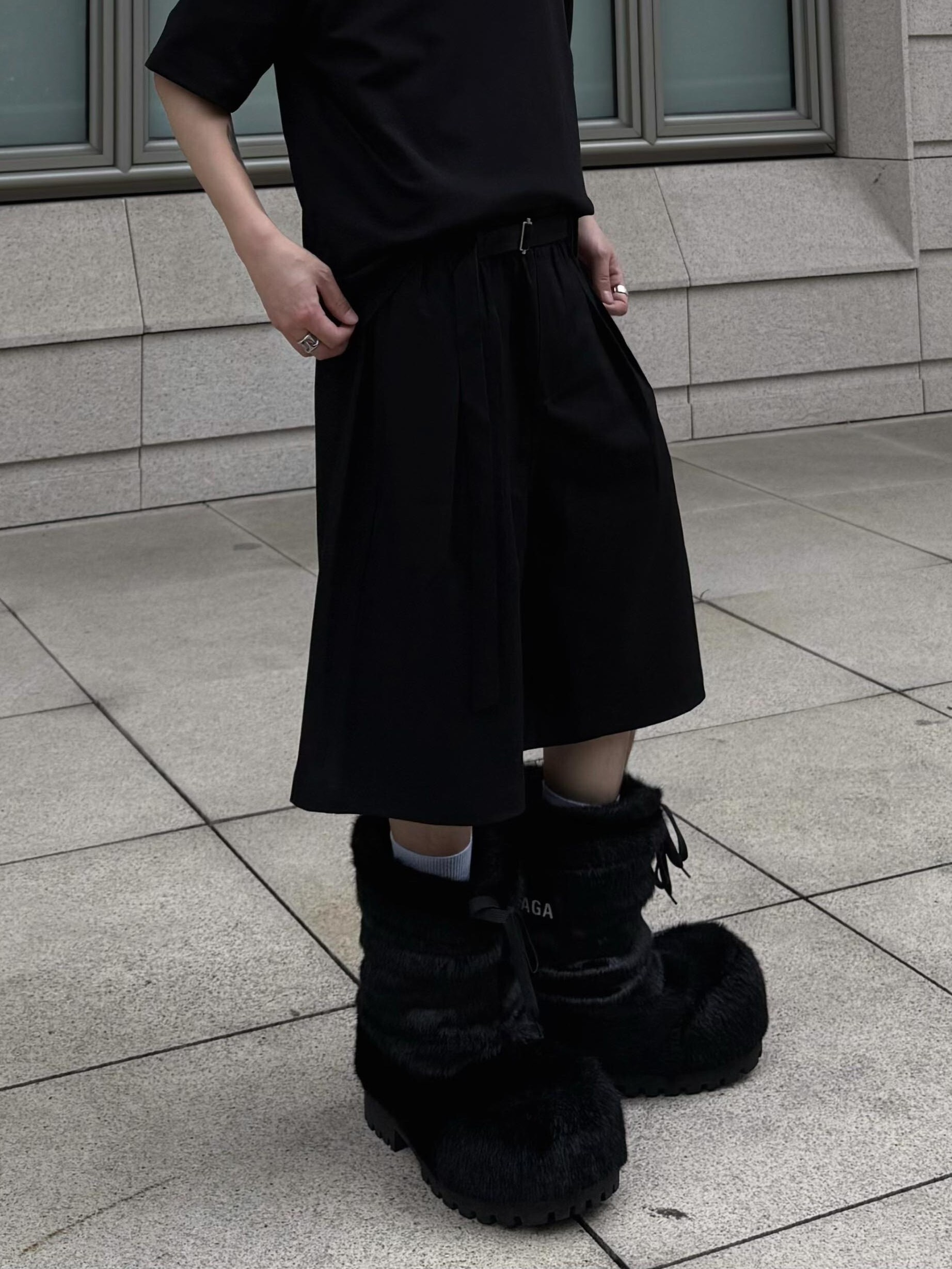 ACR ÉLAN 腰帶 西裝 短褲