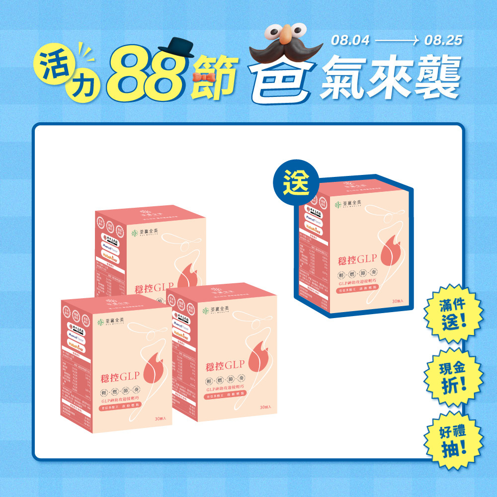 【買3送1】穩控GLP膠囊