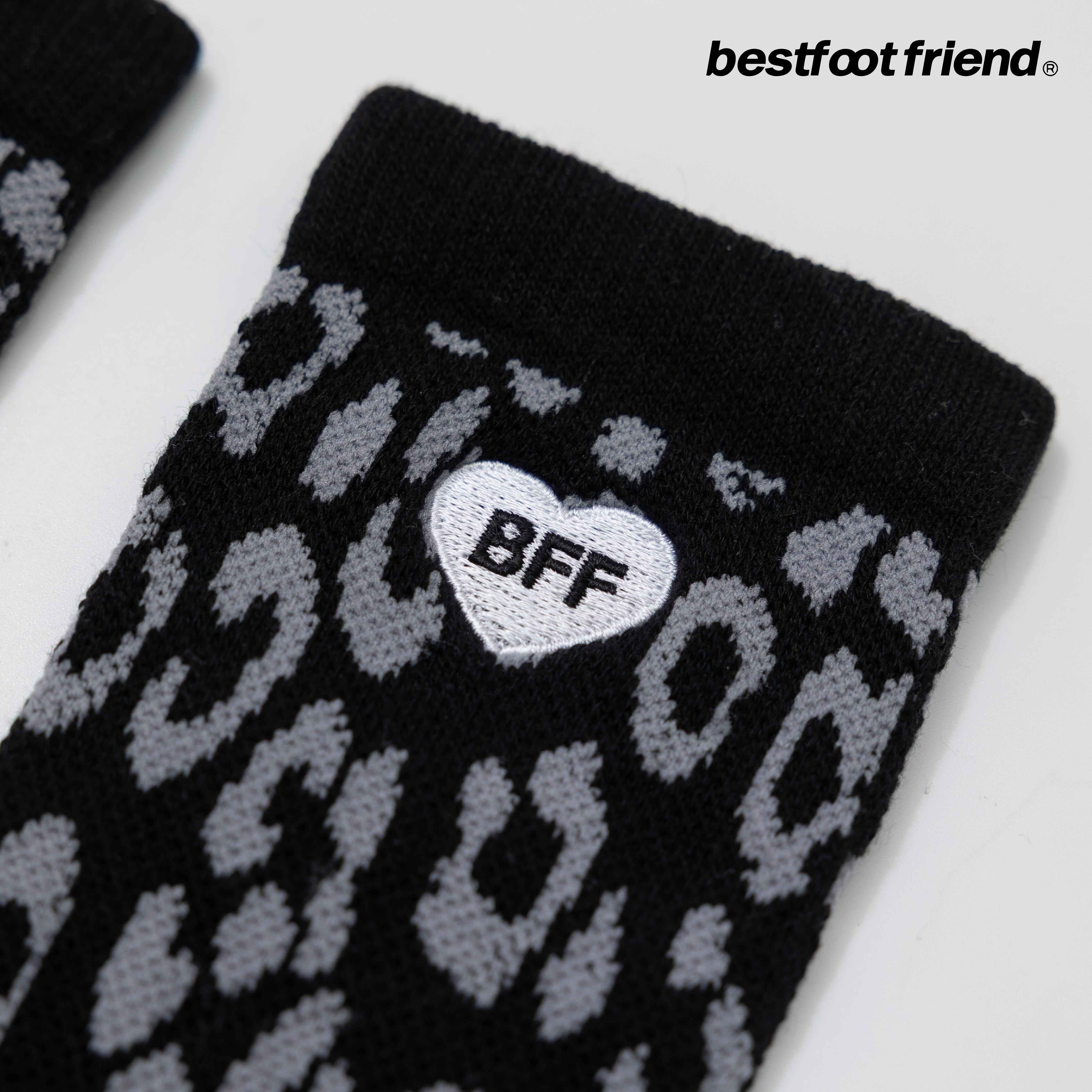 Best Foot Friend Leopard Print 豹紋 襪子 兩色