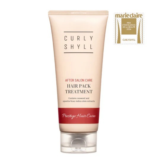 CURLY SHYLL After Salon Care Hair Pack Treatment