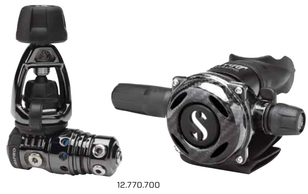 SCUBAPRO Mk25 evo / A700 CARBON BT 鍍黑 碳纖維