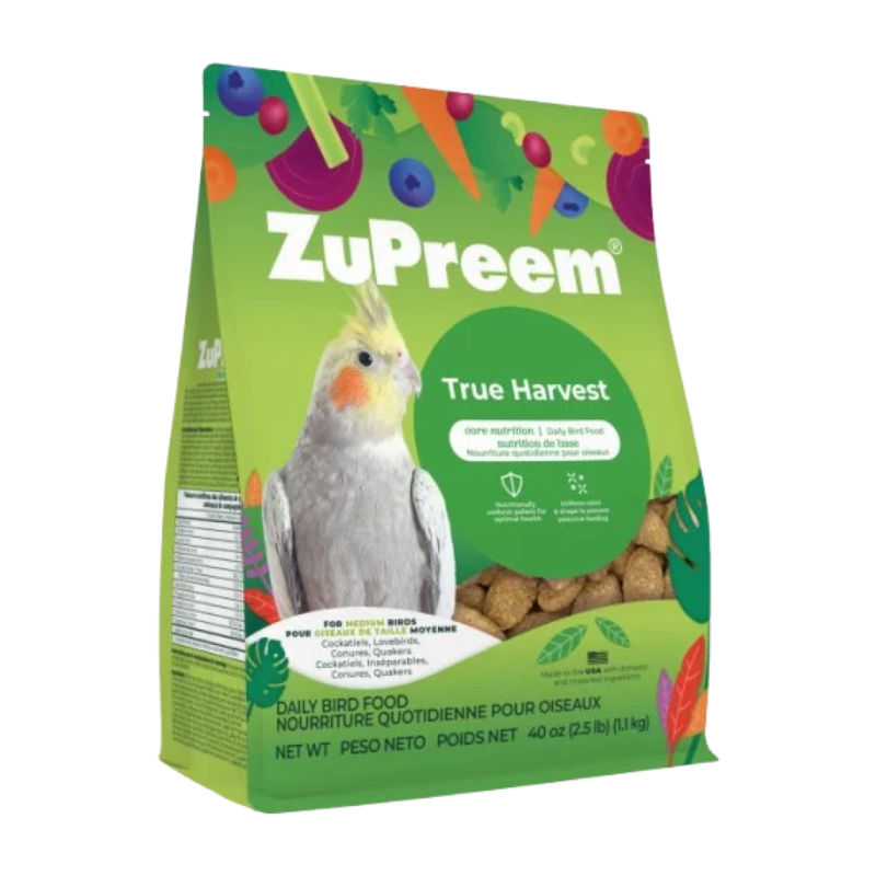 [一件包郵] Zupreem 蔬果滋養丸大餐 中型鸚鵡 - 2.5lb