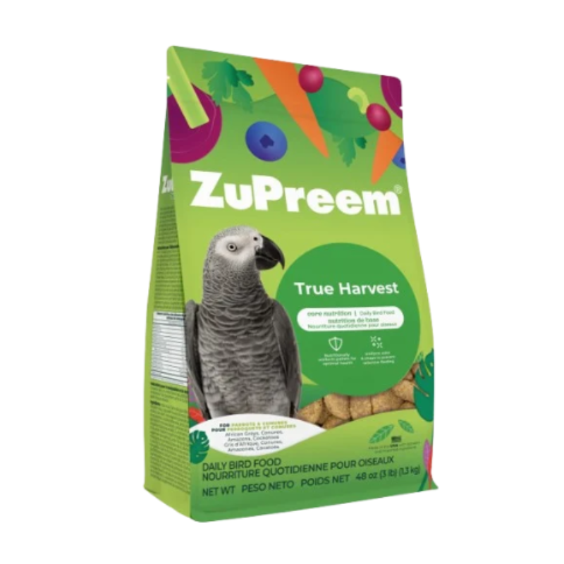 [一件包郵] Zupreem 蔬果滋養大餐 中大型鸚鵡 鳥飼料 - 3lb