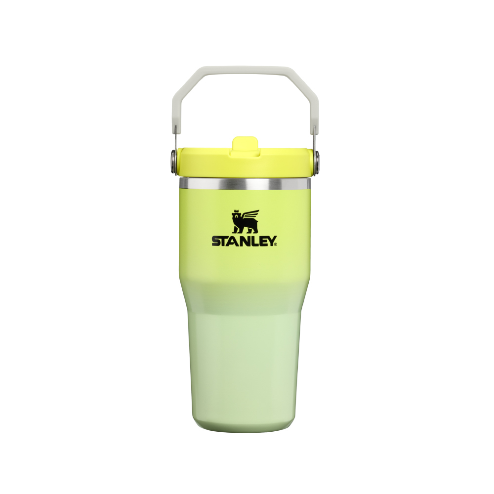 STANLEY 經典系列 IceFlow 手提吸管杯2.0 0.59L / 青檸綠