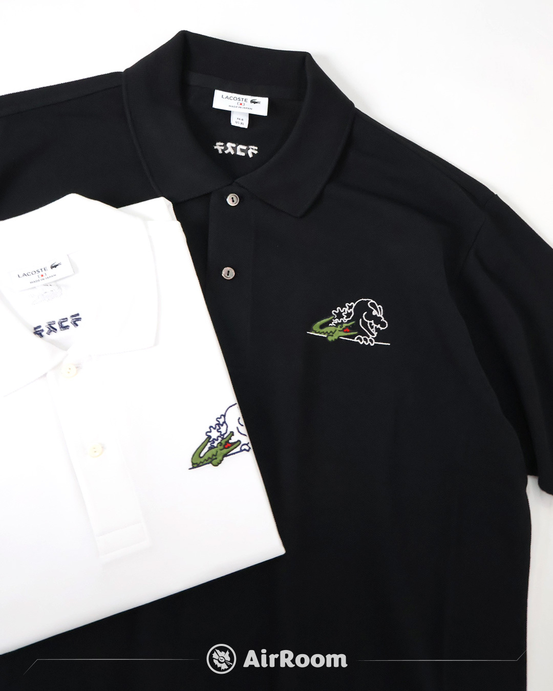 2026SS 日版 Lacoste x Godzilla 聯名 頭像 哥吉拉 鱷魚 短袖 POLO衫 現貨 PH01GZJ-99