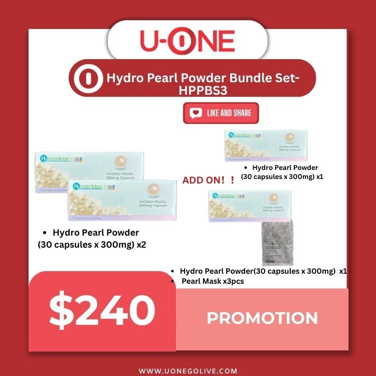 Hydro Pearl Powder Bundle Set- HPPBS3