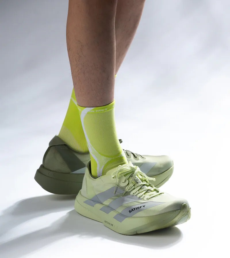 【Focus Store】現貨 Nozzle Quiz Tactel® Contour Socks "White Flour" 廓螢 輕量中高筒休閒襪 FC-ACSX01YG