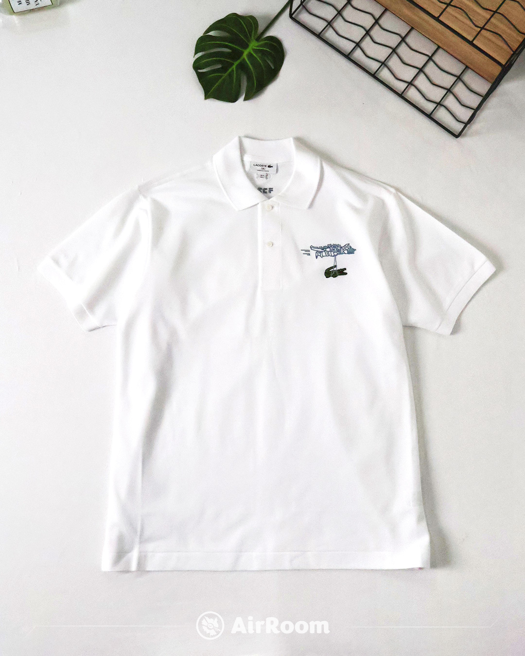 2026SS 日版 Lacoste x Godzilla 聯名 機械哥吉拉釣鱷魚 短袖 POLO衫 現貨 PH02GZJ-99