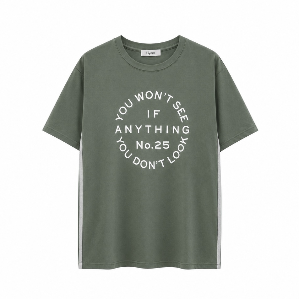字母棉T-shirt
