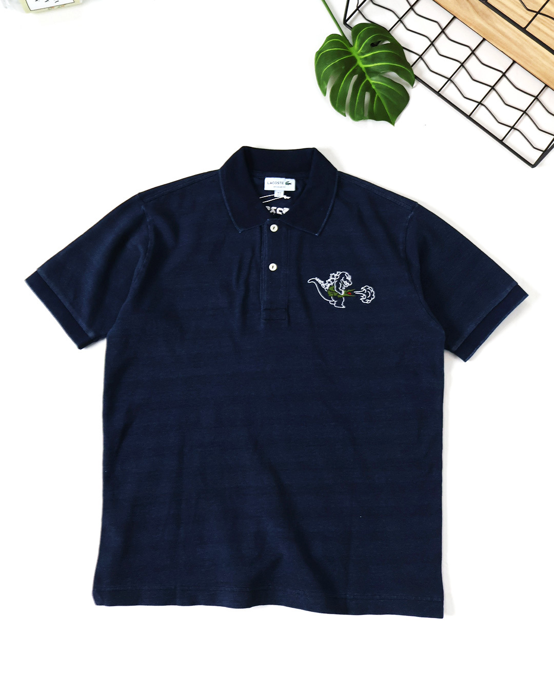 2026SS 日版 Lacoste x Godzilla 聯名 哥吉拉 鱷魚 新宿店 限定 短袖 POLO衫 現貨 PH03GZJ-99