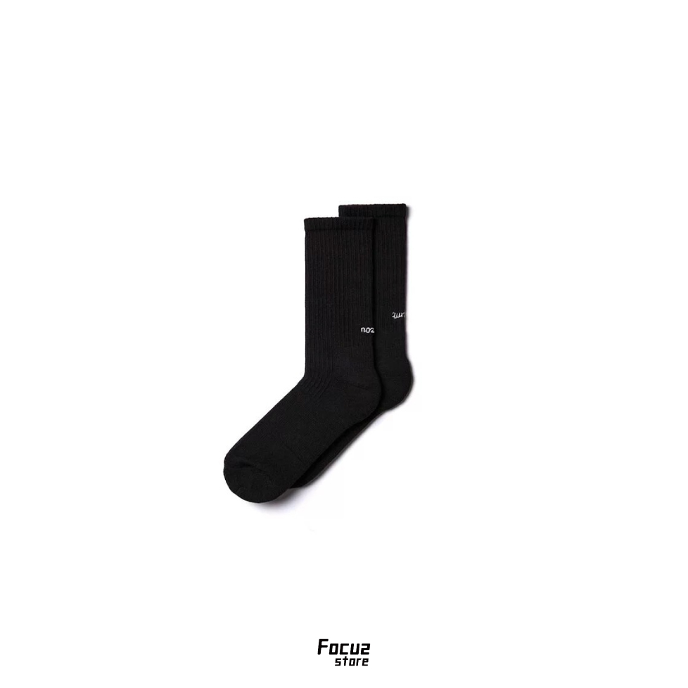 【Focus Store】現貨 Nozzle Quiz Essential Crew Casual Socks "Black" 運動休閒襪 黑色 BC-ESSX01KK