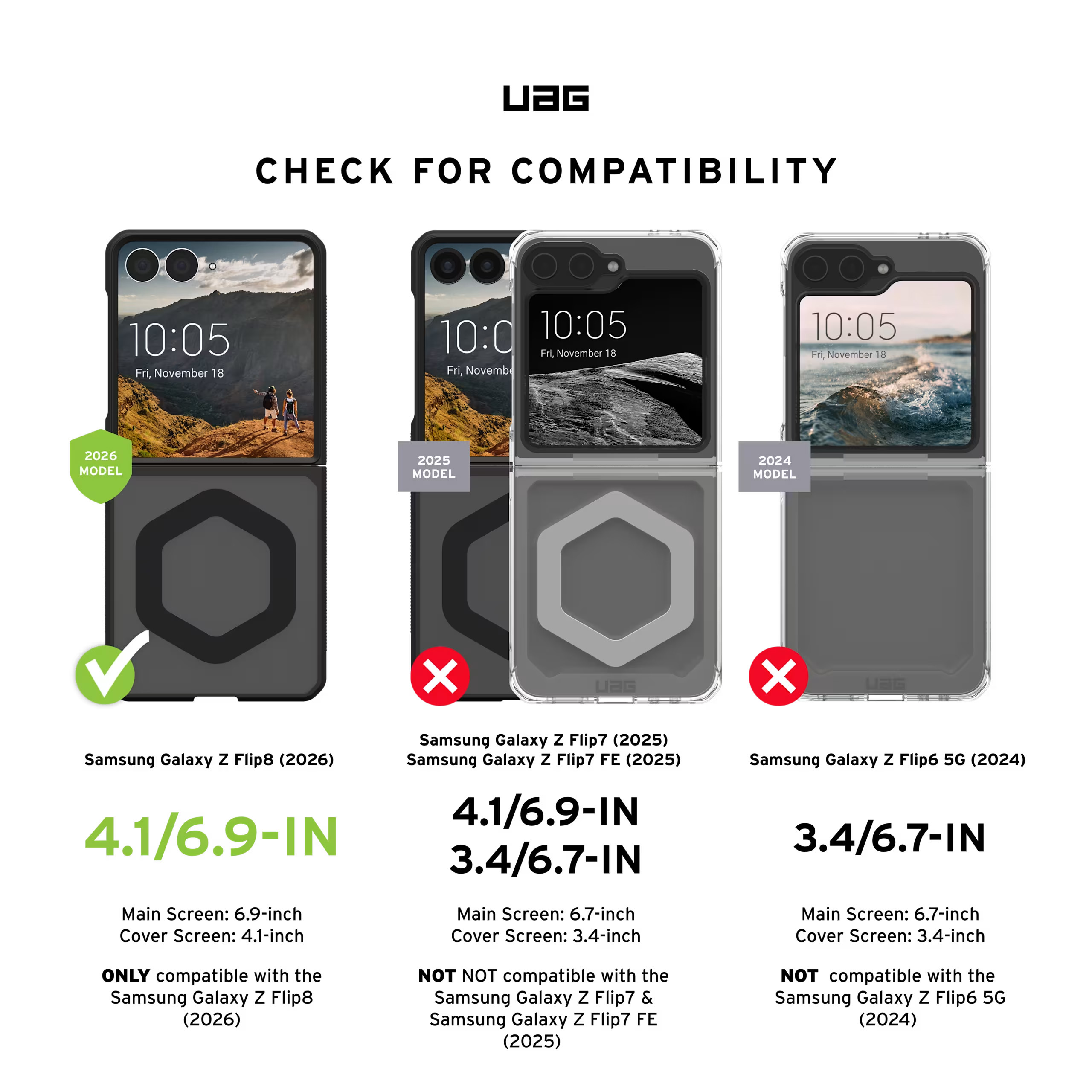 UAG Samsung Galaxy Z Series Mouve Case