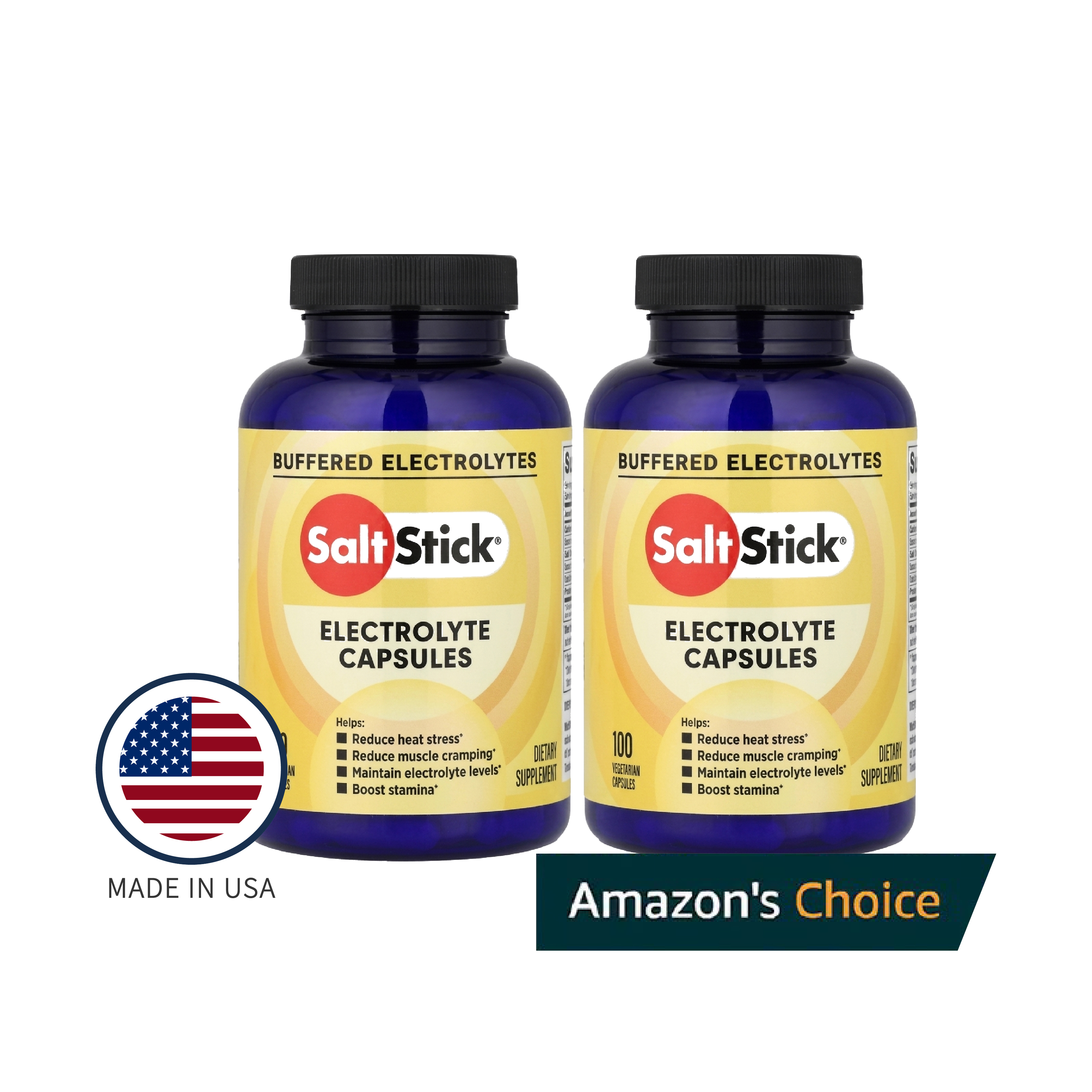 VIP_美國 SaltStick 高單位電解質膠囊 (100入裝X2)