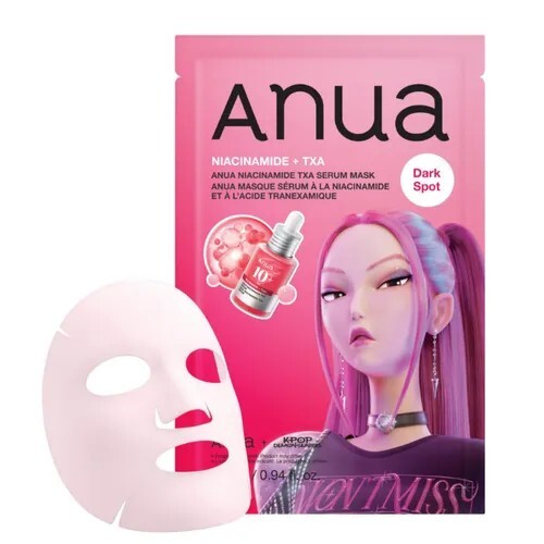 ANUA x KPOP Niacinamide + TXA 亮白淡印修護面膜 10PCS