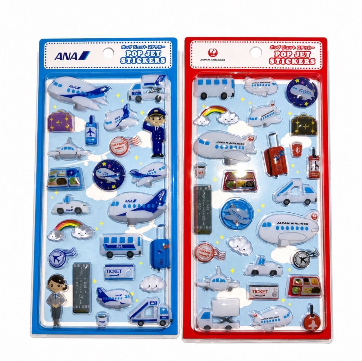 ANA / JAL  Pop Jet 貼紙