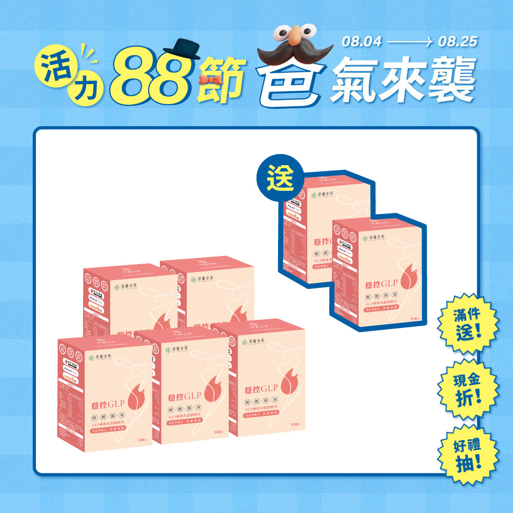 【買5送2】穩控GLP膠囊