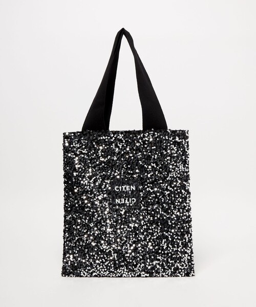 CITEN / Sequin tote bag