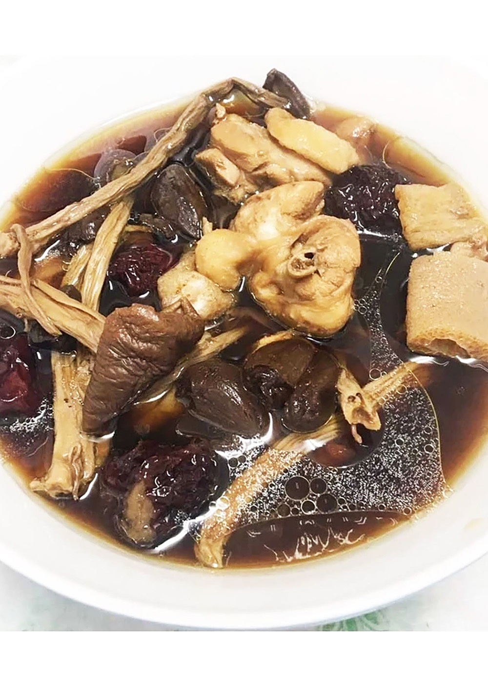 聚珍堂｜黑蒜雙棗燉湯包