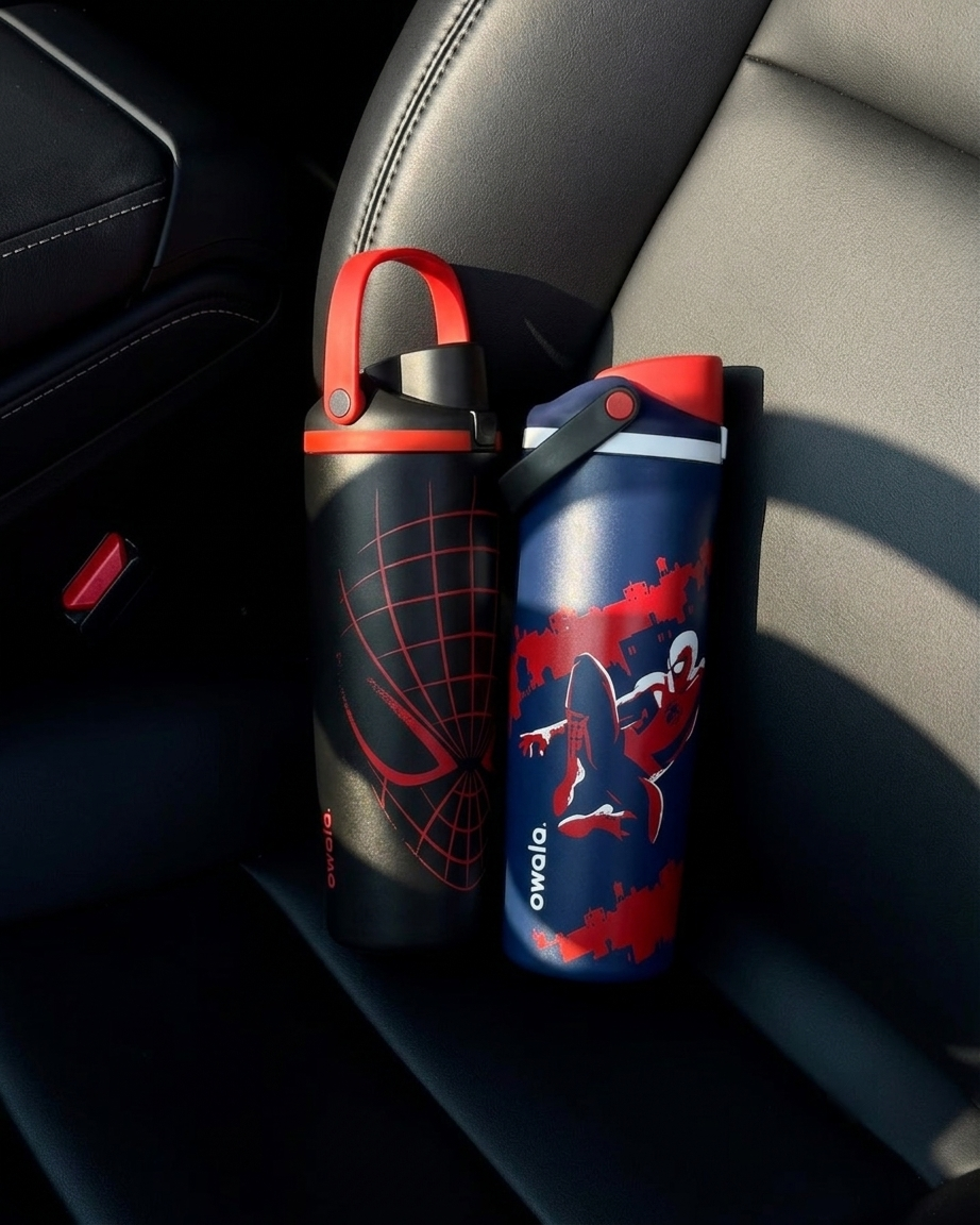 OWALA Spiderman FreeSip 30oz 冷水瓶 保溫 蜘蛛人 兩款