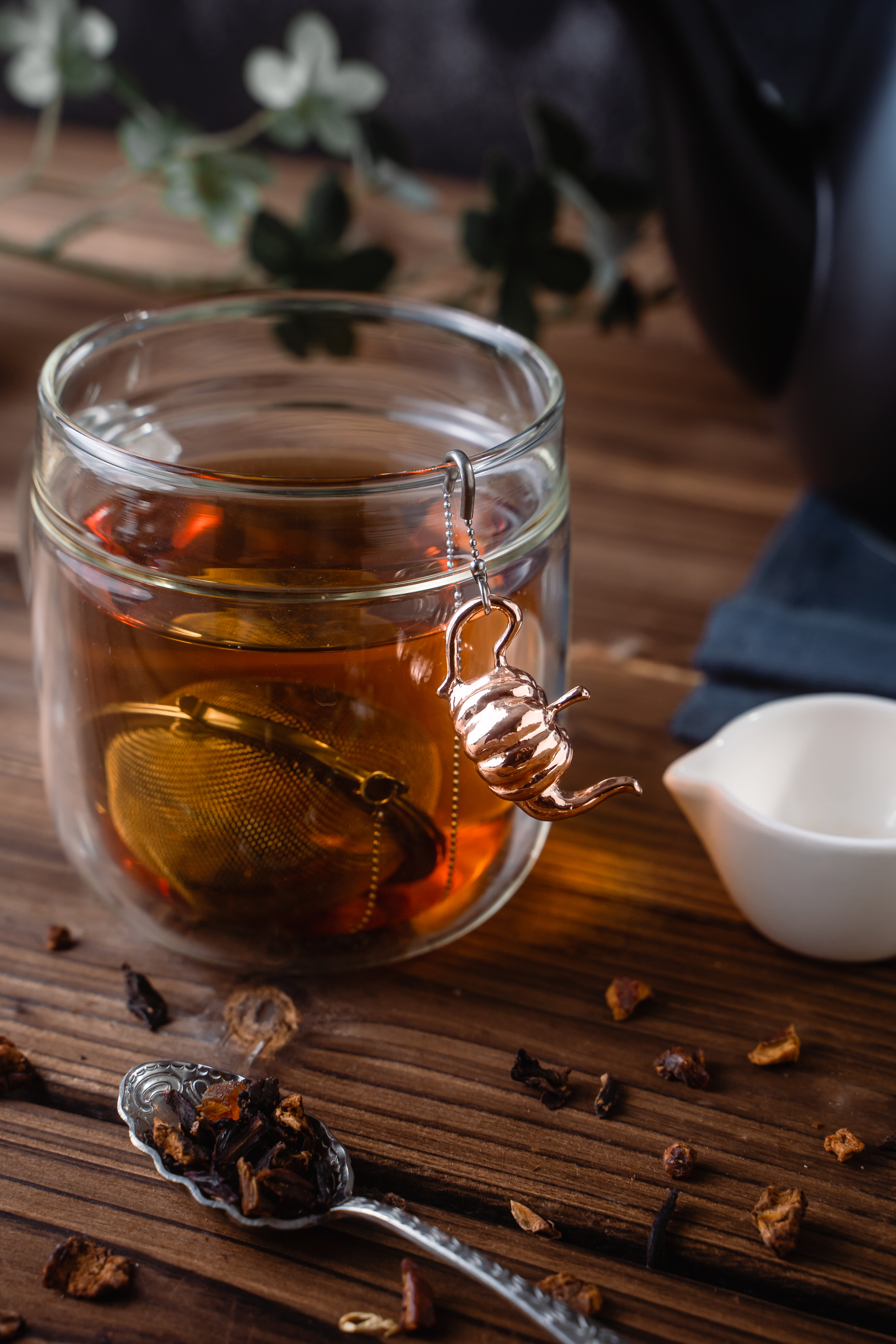 01LIV 不鏽鋼泡茶器 -南瓜茶壺