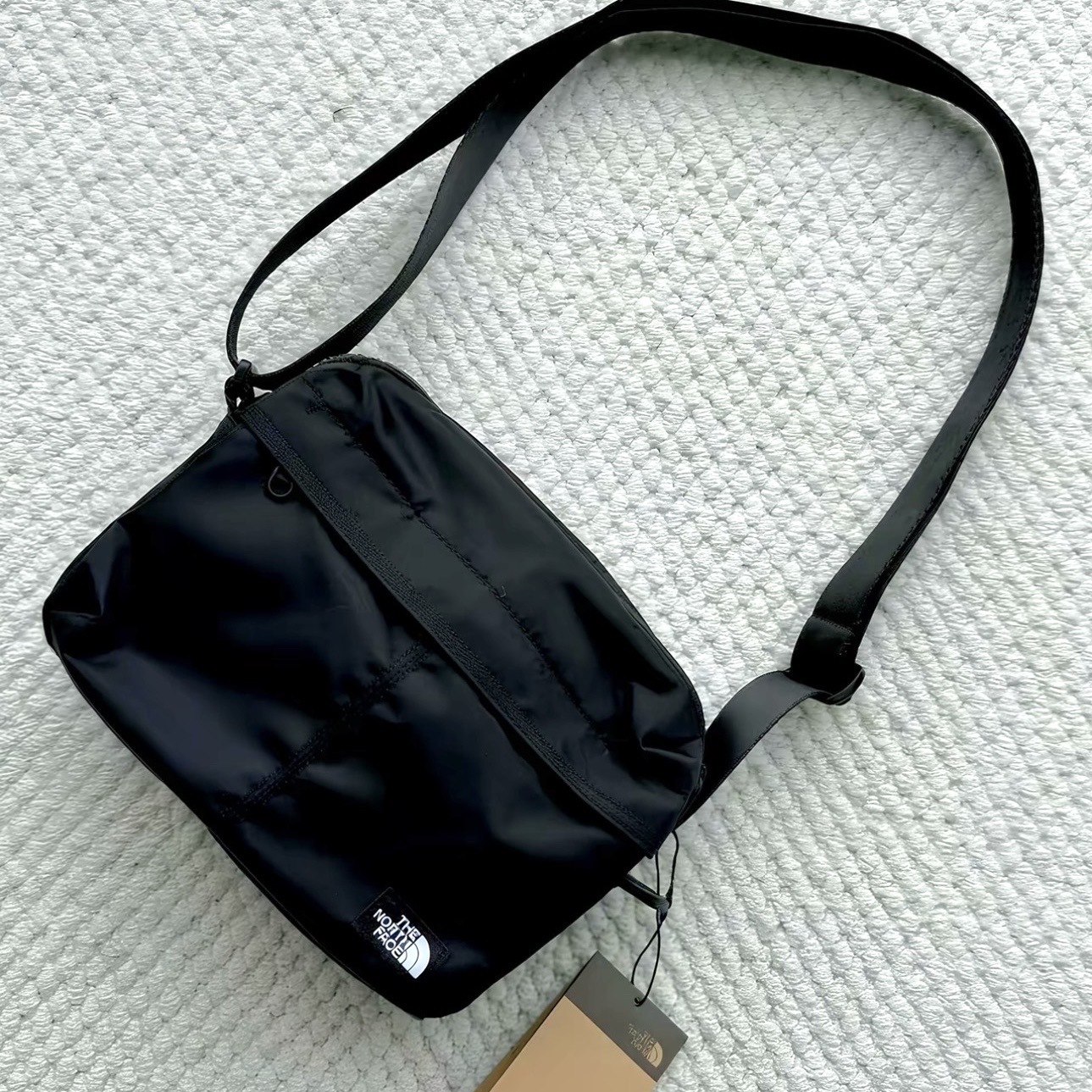 THE NORTH FACE 旅行斜背包 雙層收納 M號 北臉 三色