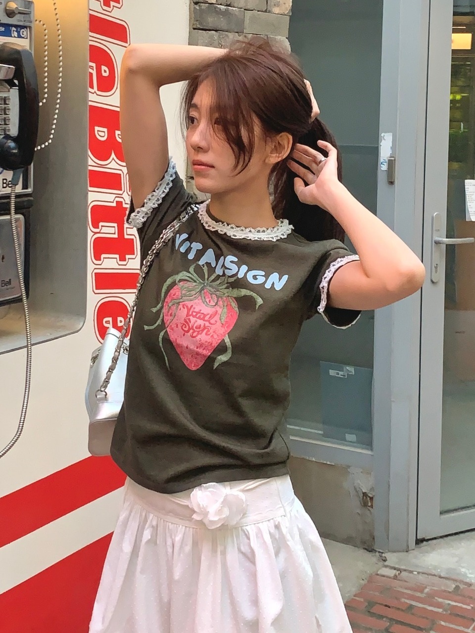 VITALSIGN Strawberry Lace T-Shirt