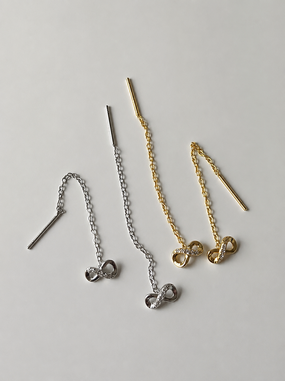 S925 eternity chain pierce