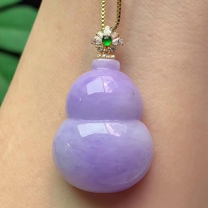 716318 翡翠紫羅蘭葫蘆