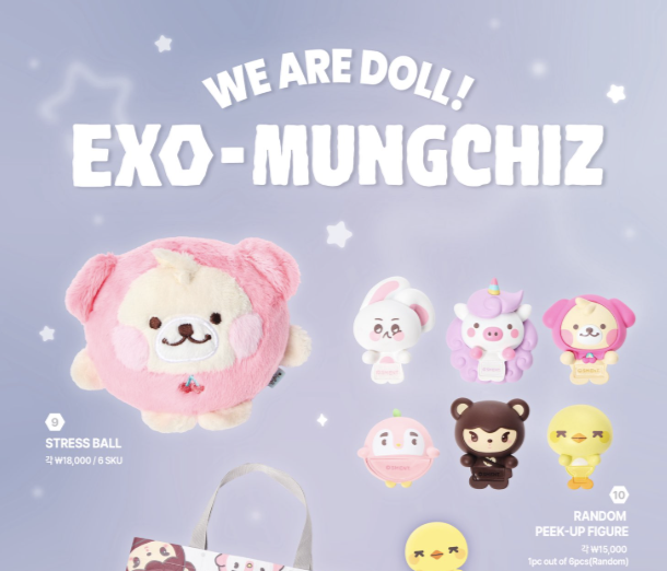 [PRE-ORDER] We are DOLL! [EXO-MUNGCHIZ] OFFICIAL MD