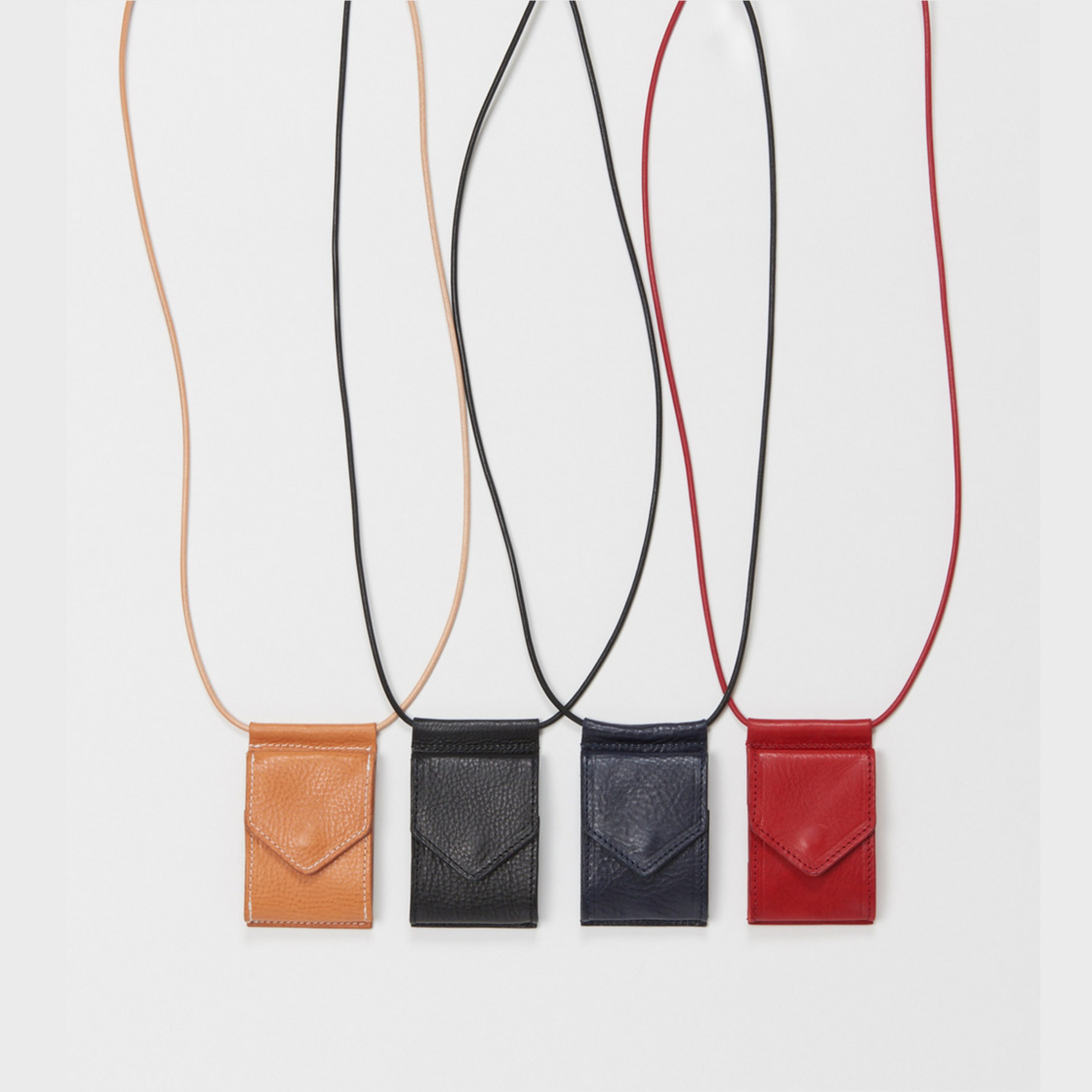 『日本連線中』2026SS Hender Scheme hang wallet 皮革 牛皮 掛脖 零錢包 短夾