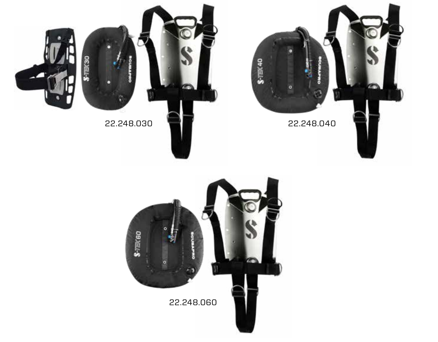 SCUBAPRO S-TEK PURE SYSTEM PACKAGED SETS
