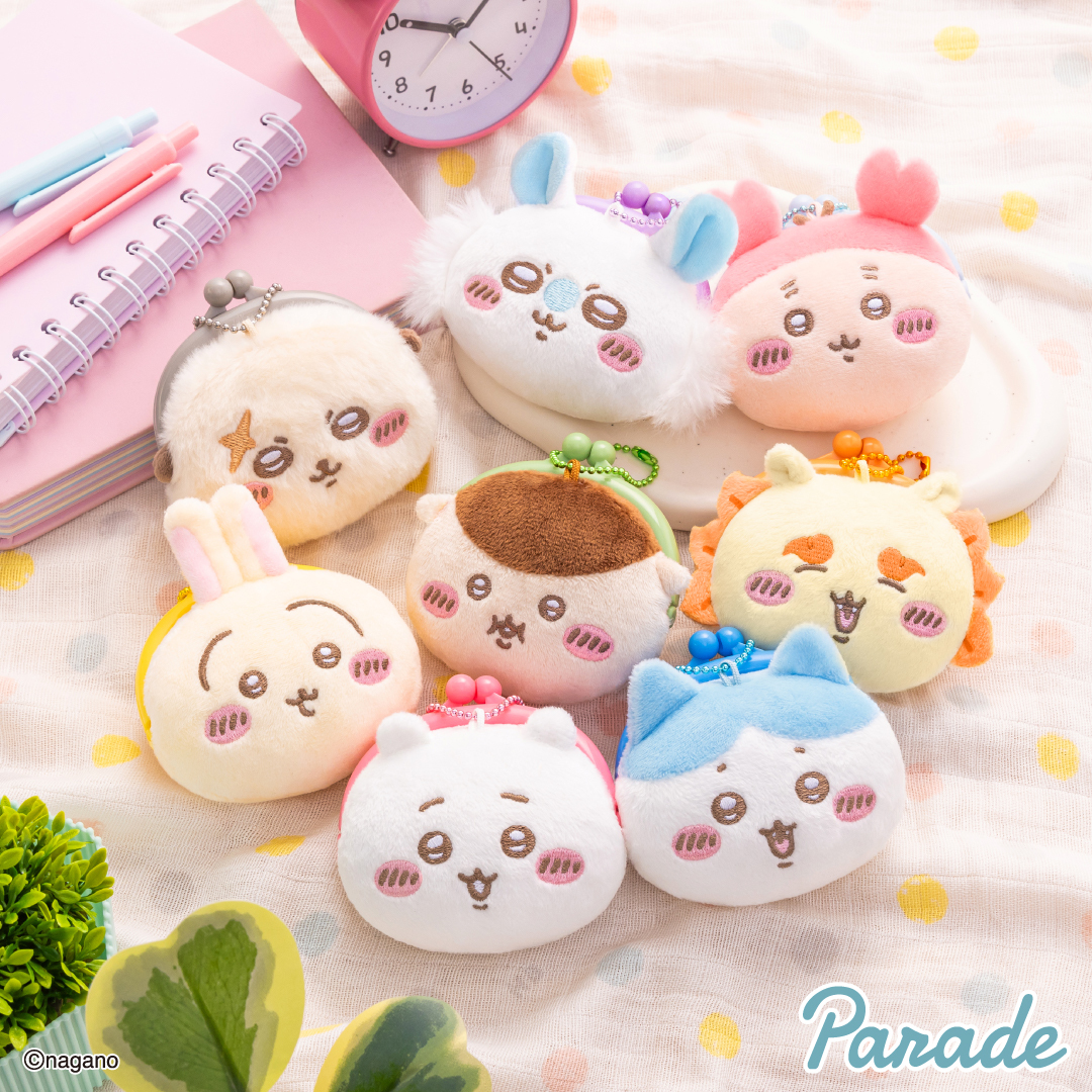 Chiikawa Mini Plastic Coin Purse (Parade)