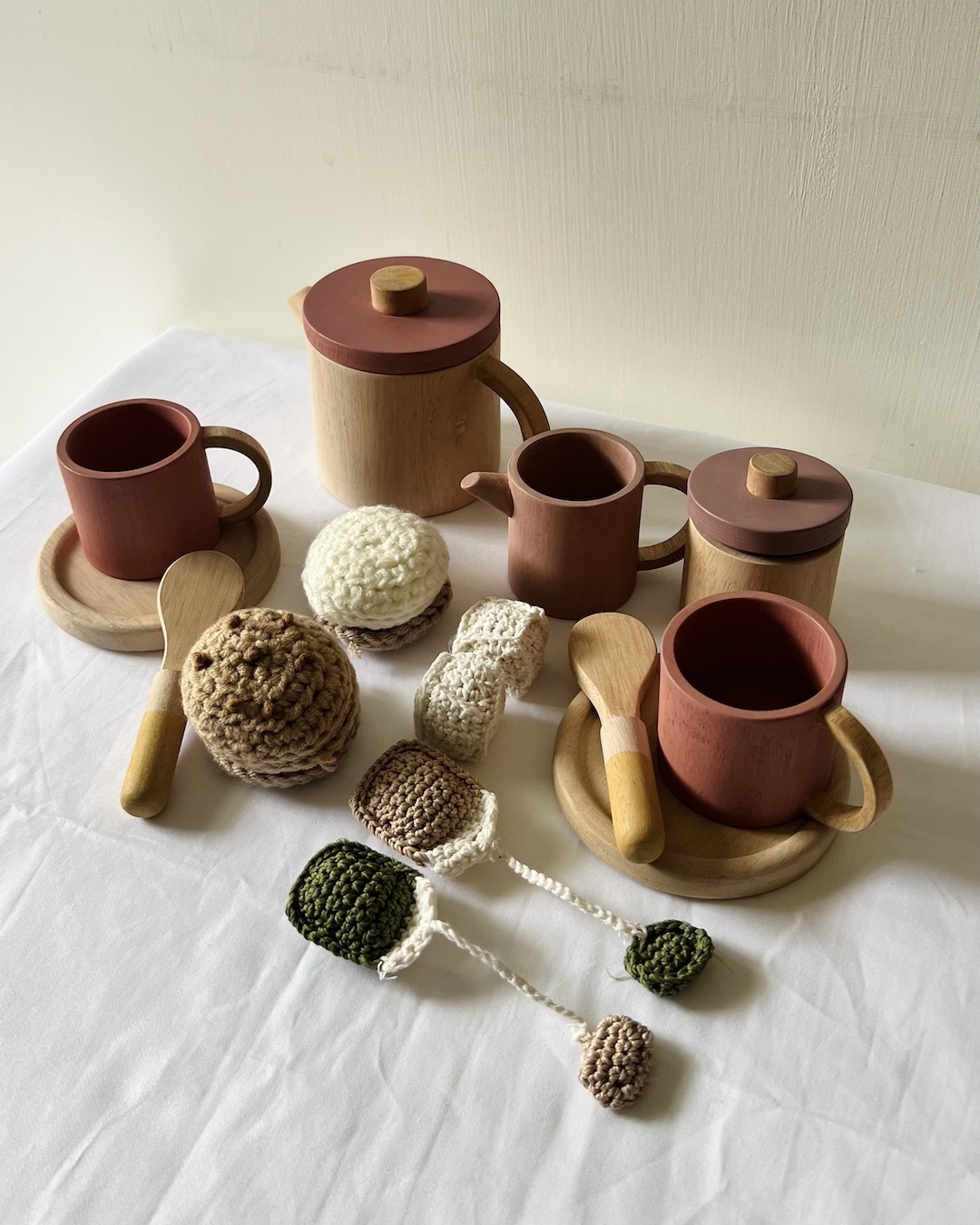 【展品出清特價】下午茶餐具組合 | 回收木玩