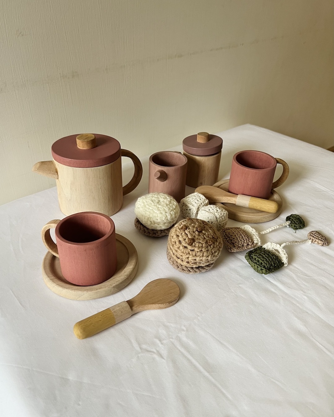【展品出清特價】下午茶餐具組合 | 回收木玩