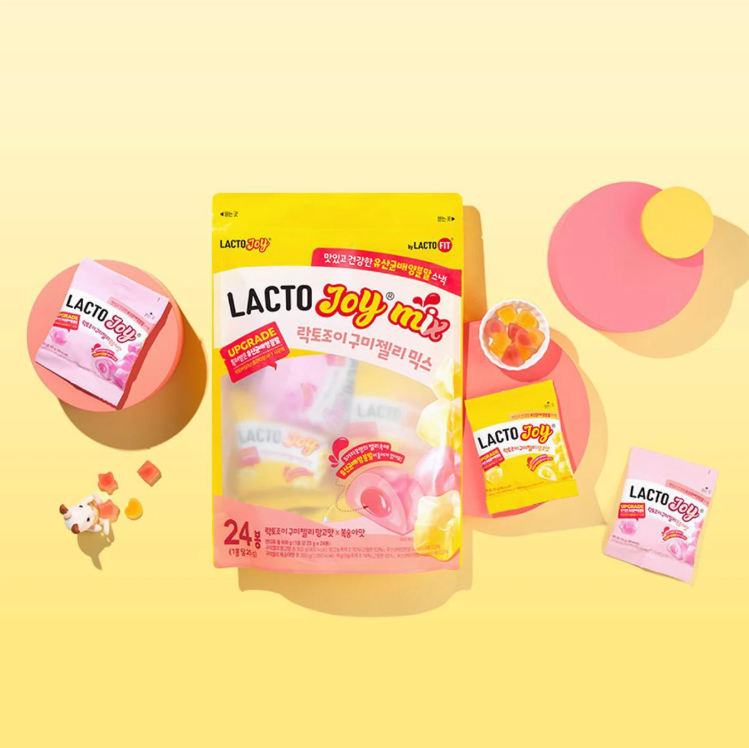 【直播】LX100324 韓國鍾根堂 Lacto Joy 益生菌軟糖 600g