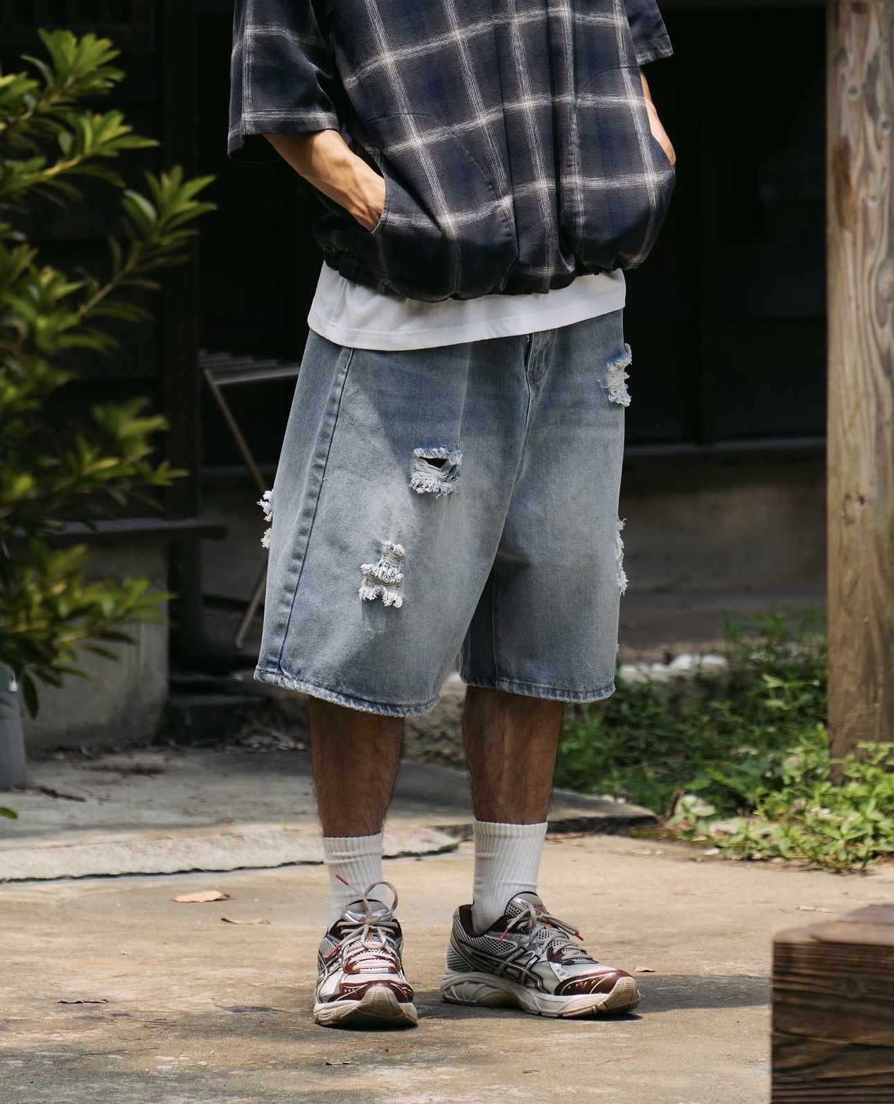 Idealism Ripped Shorts