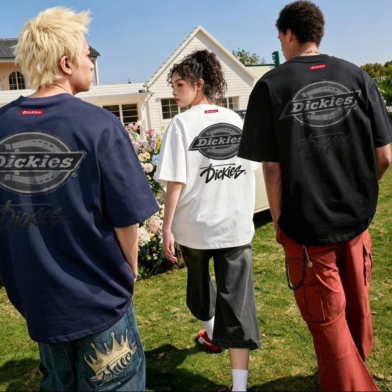 DICKIES 復古 美式 雙印花 LOGO 短袖 四色 DKU262NKTGG7-GCC