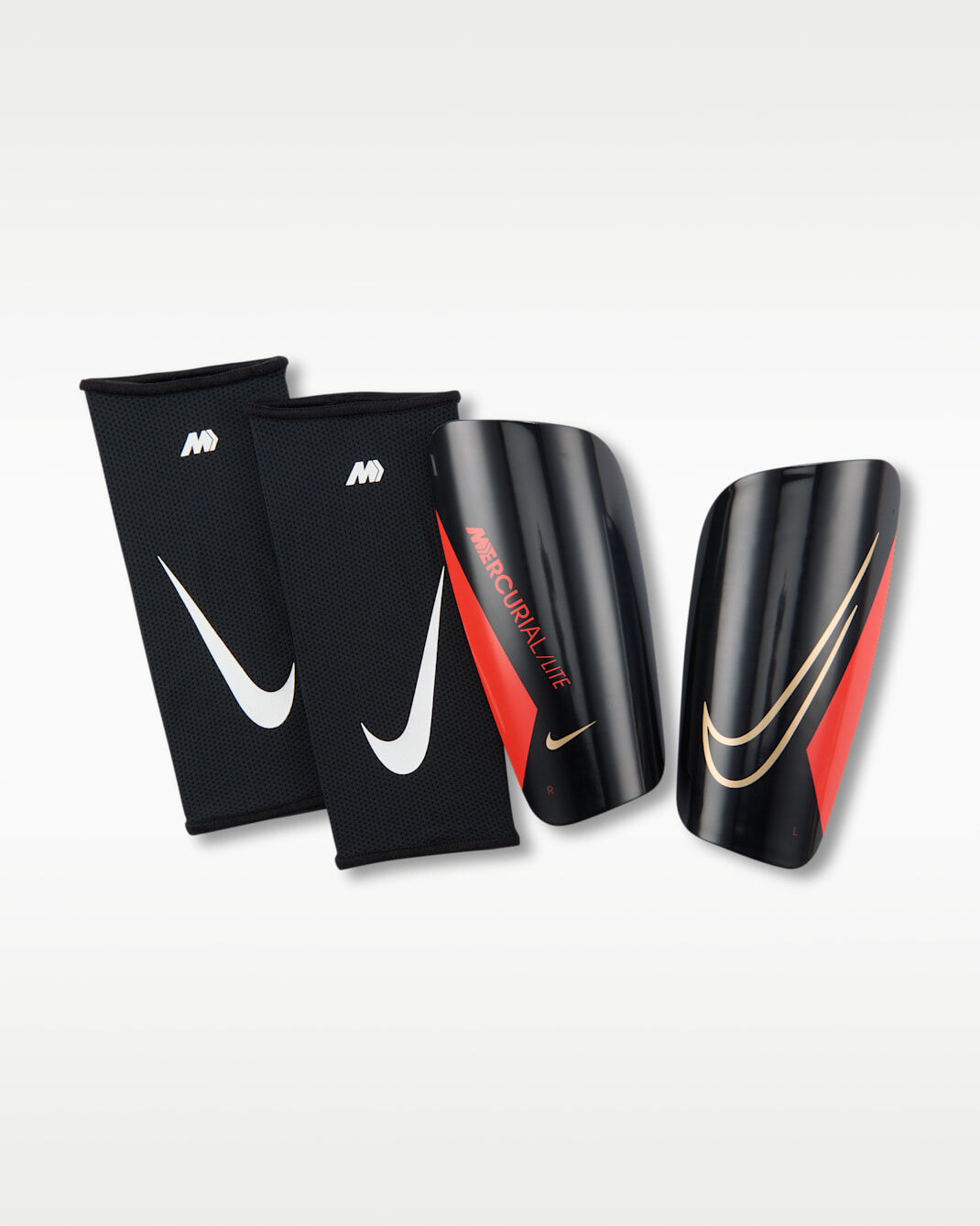 NIKE Mercurial Lite 護脛 (PAD) 黑紅色
