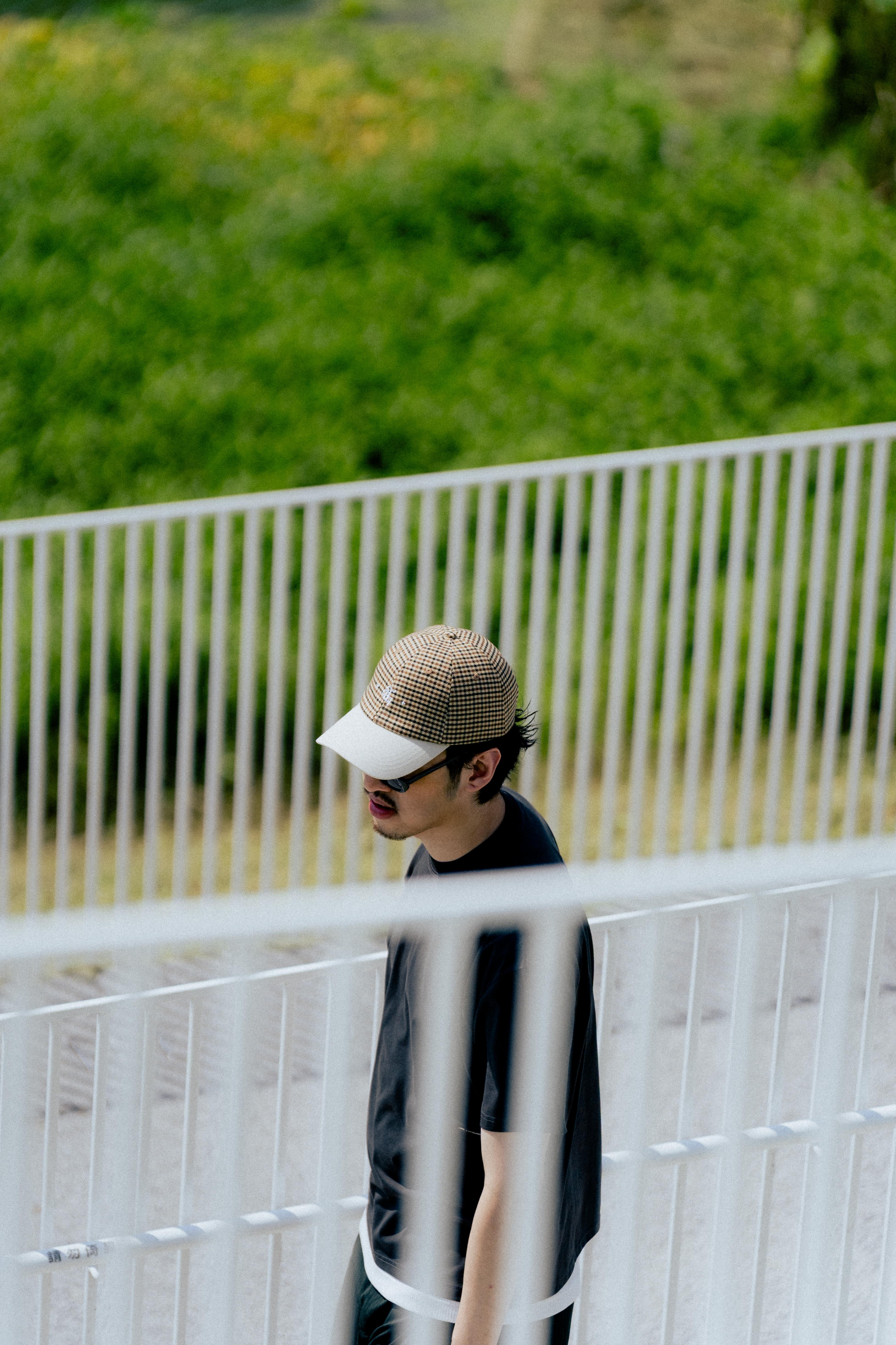TBI Plaid Patchwork Corduroy Cap｜Brown｜Hong Kong Original Design
