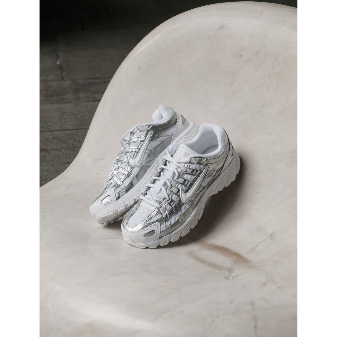 【逢甲 FUZZY】Nike P-6000 GS "White Sliver" 白銀 HV5064-104