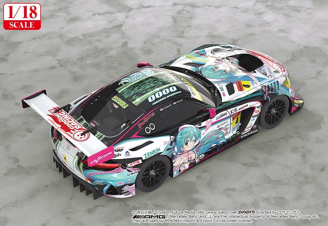 初音未來GT計畫 1/18 Good Smile 初音未來 AMG 2019Ver.