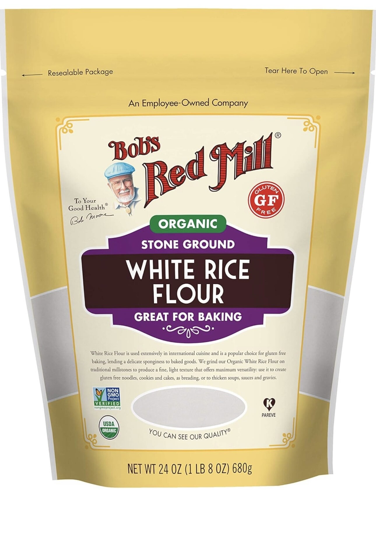 Bob's Red Mill White Rice Flour 680g