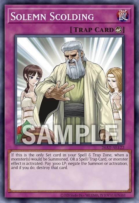 26AT-AE122 Solemn Scolding N
