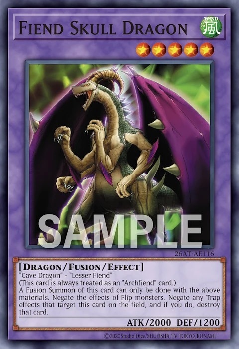 26AT-AE116 Fiend Skull Dragon N
