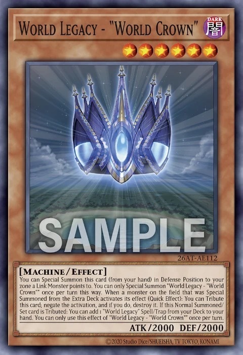 26AT-AE112 World Legacy - "World Crown" N