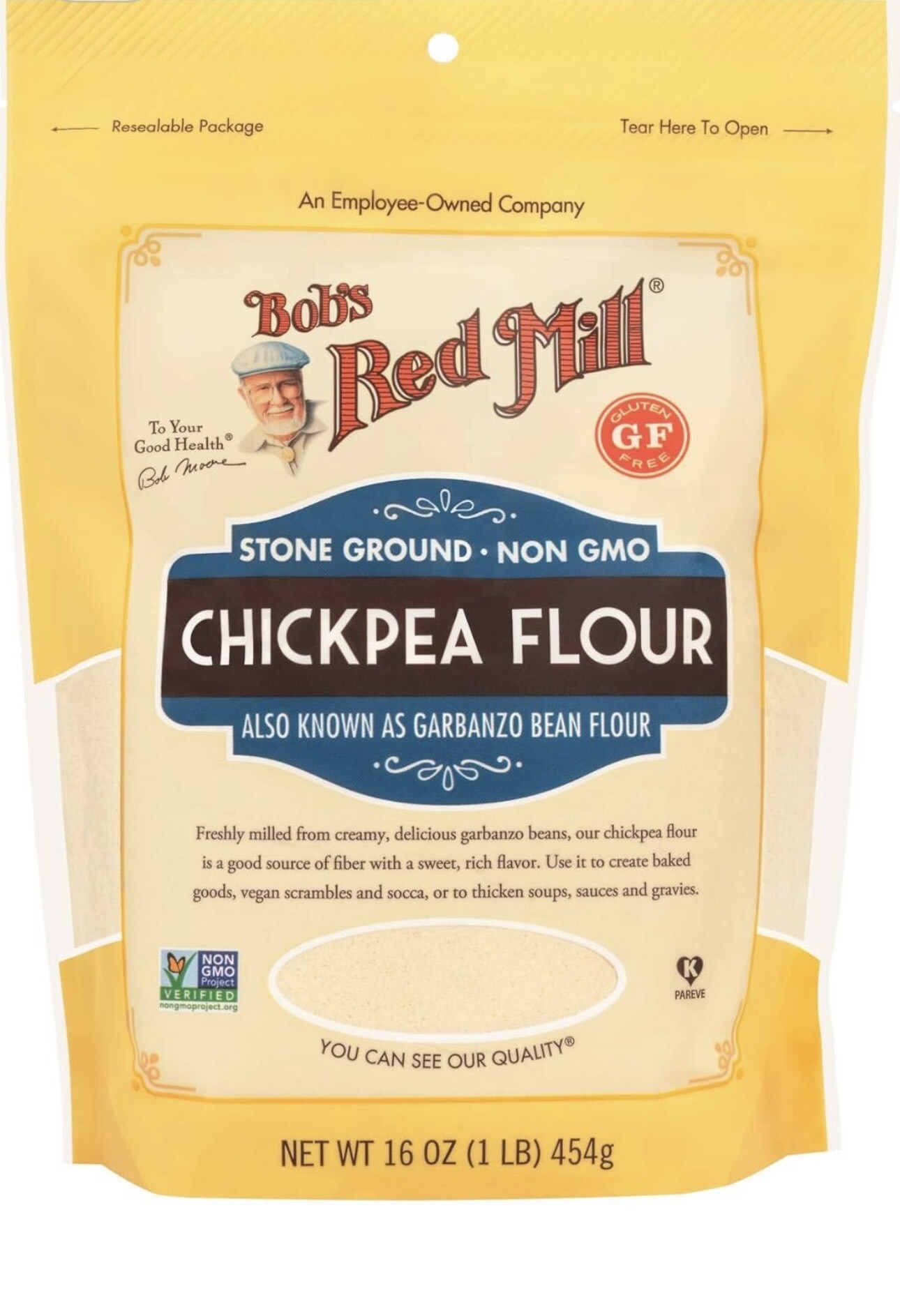 Bob's Red Mill Chickpea Flour 454g